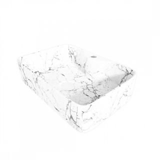 Раковина чаша Maretti UM13NS96-740MR, белый мрамор